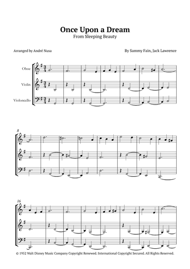 Once Upon A Dream (arr. André Nusa)