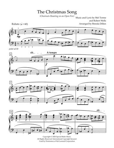 The Christmas Song (chestnuts Roasting On An Open Fire) (arr. Brenda Dillon)
