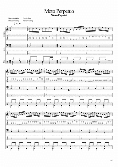 Moto Perpetuo (arr. John Hurford)