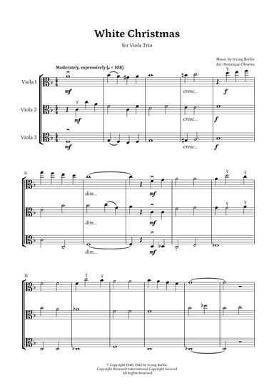 White Christmas (arr. Henrique Oliveira)