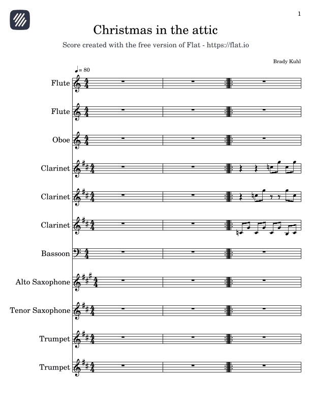 Christmas in the attic