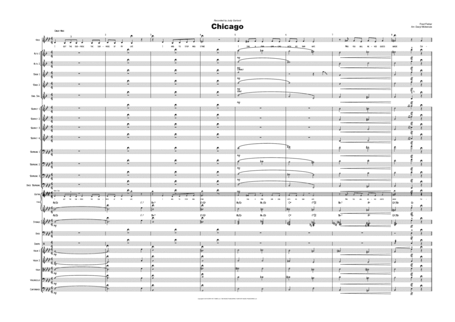 Chicago (that Toddlin' Town) (arr. Daryl McKenzie)