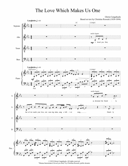 The Love Which Makes Us One