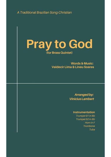 Pray to God (Falar com Deus) (arr. Vinicius Lambert)