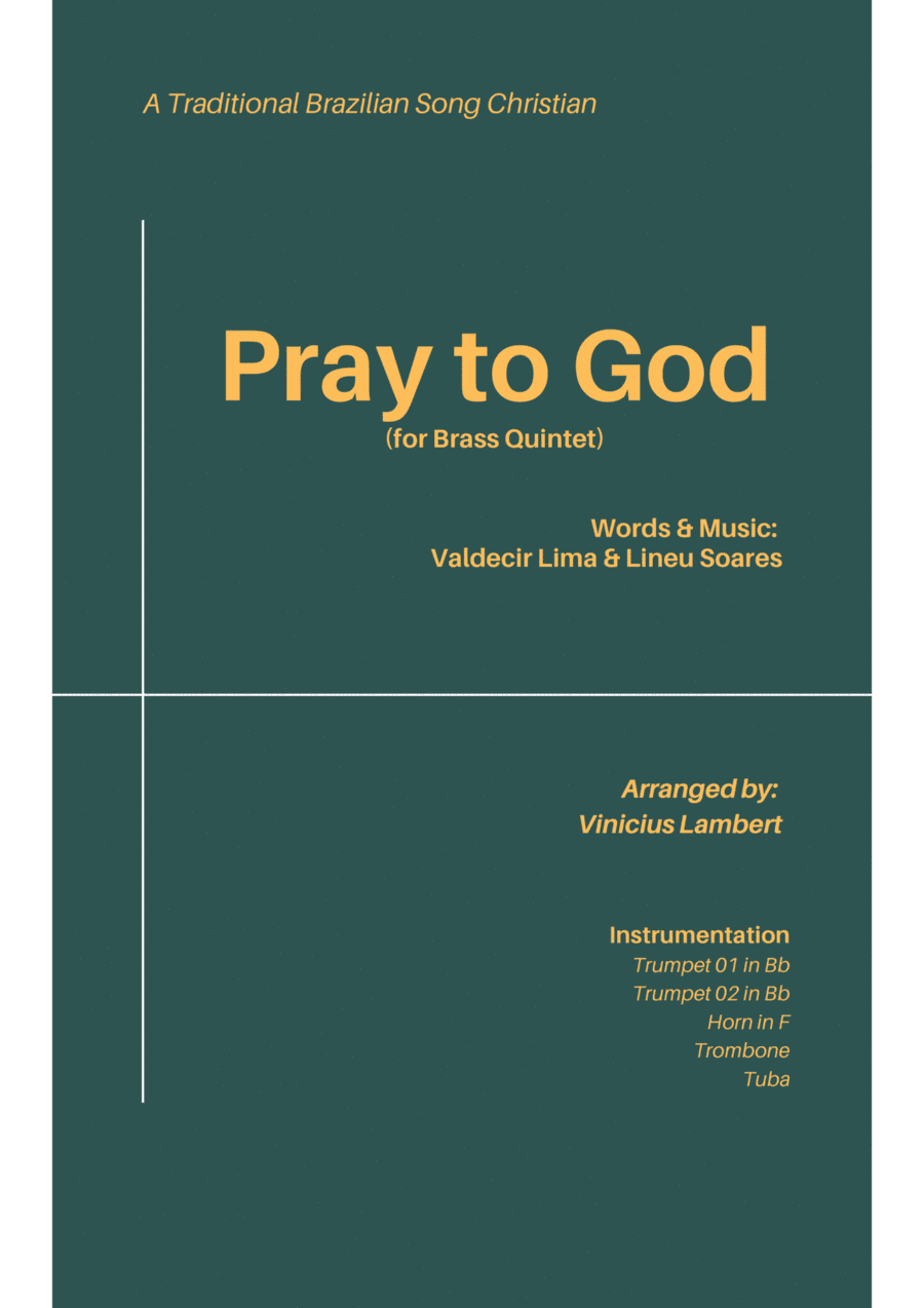 Pray to God (Falar com Deus) (arr. Vinicius Lambert)