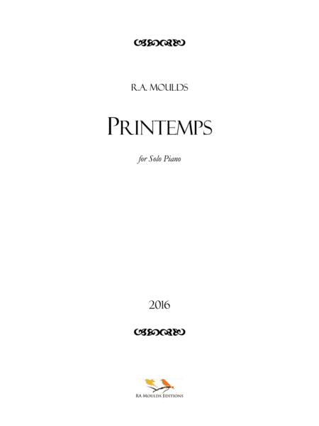 Printemps (Op. 94, 2016)