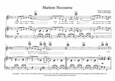 Harlem Nocturne (arr. Museus)