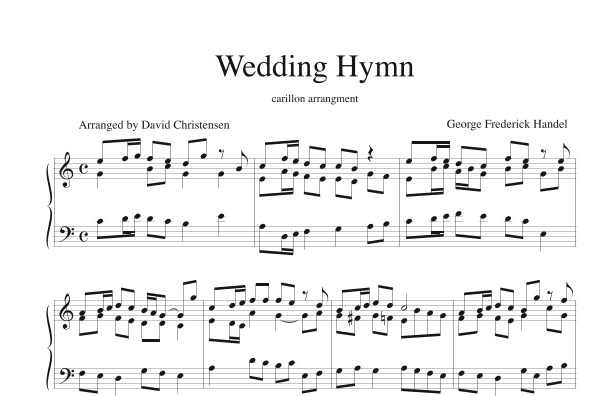 Wedding Hymn (arr. David Christensen)