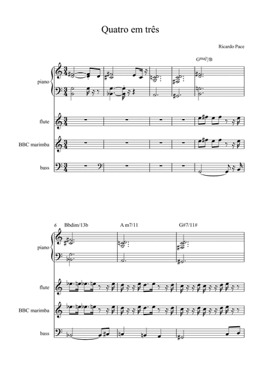 Quatro em três (Jazz Waltz)