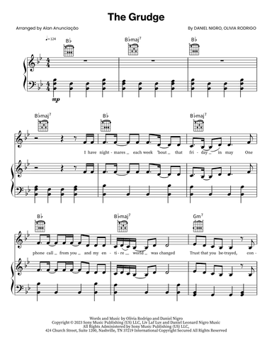 The Grudge (arr. Alan Anunciação)