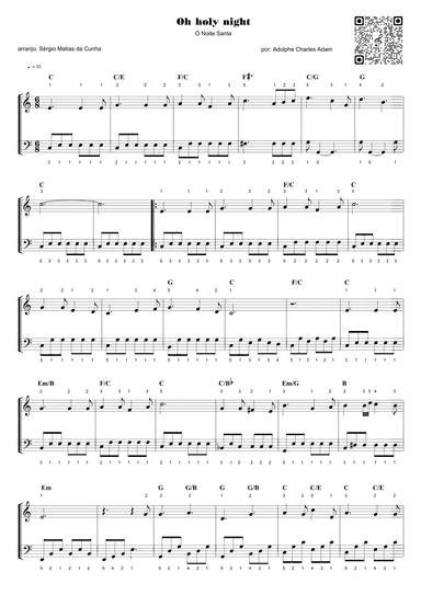 Oh holy night (arr. Sérgio Matias da Cunha)