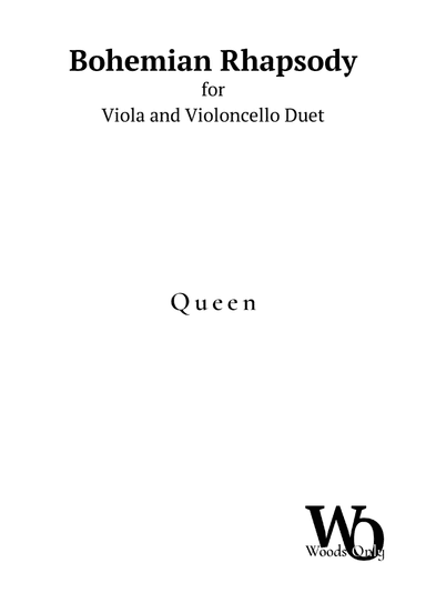 Bohemian Rhapsody (arr. Ander)