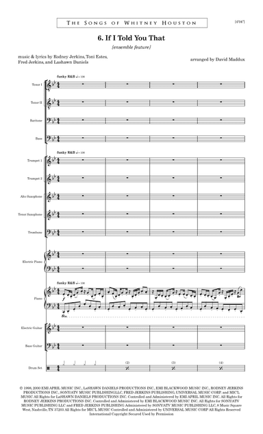 If I Told You That (arr. David Maddux)