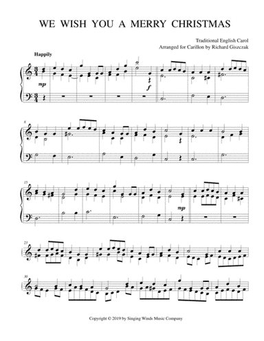 We Wish You a Merry Christmas (arr. Richard Giszczak)