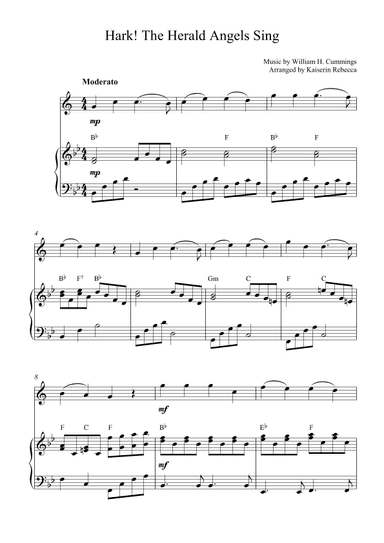 Hark! The Herald Angels Sing (arr. Kaiserin Rebecca)