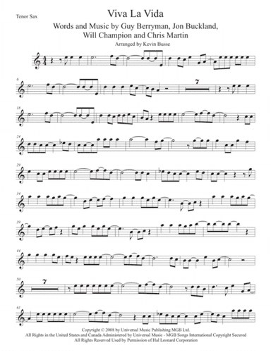 Viva La Vida (arr. Kevin Busse)