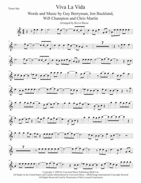 Viva La Vida (arr. Kevin Busse)