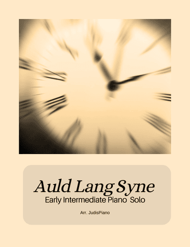 Auld Lang Syne (arr. JudisPiano)