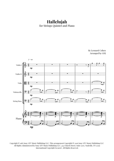 Hallelujah (arr. GDJ)