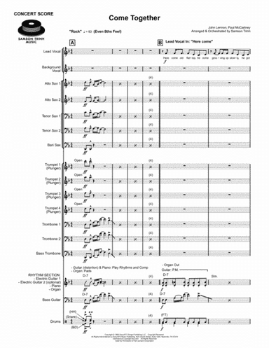 Come Together (arr. Samson Trinh)