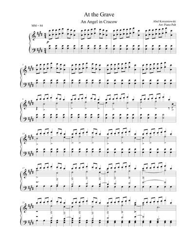 At The Grave (arr. Piano Palt)