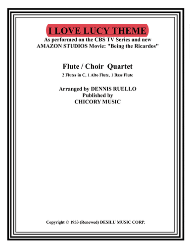 I Love Lucy (arr. Dennis Ruello)