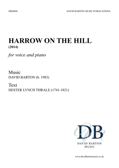Harrow on the Hill