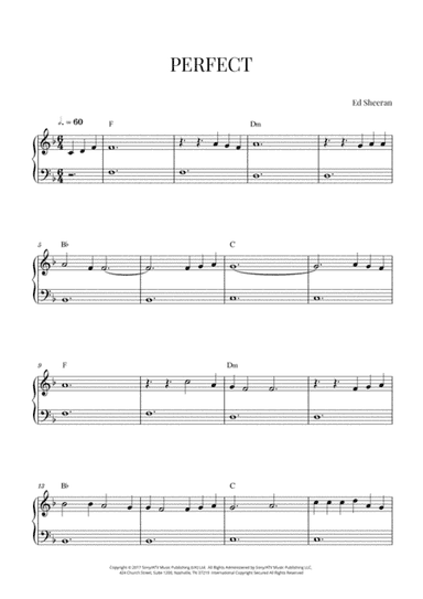 Perfect (arr. Cadenza Editions)