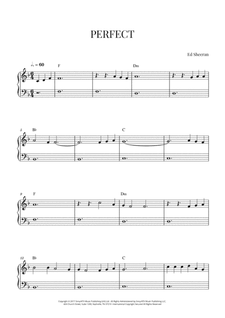 Perfect (arr. Cadenza Editions)