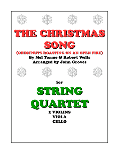 The Christmas Song (chestnuts Roasting On An Open Fire) (arr. John Groves)