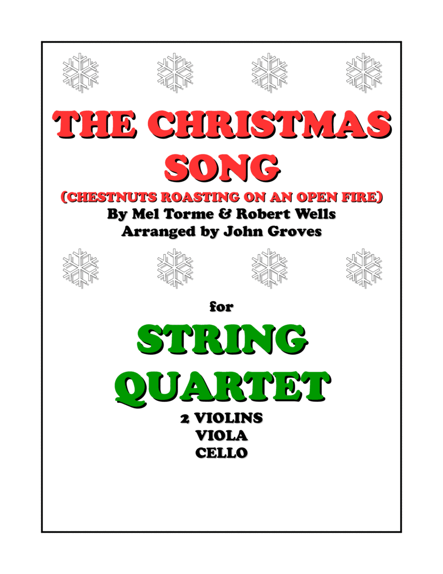 The Christmas Song (chestnuts Roasting On An Open Fire) (arr. John Groves)