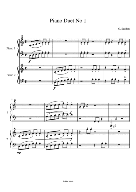 Piano Duet 1
