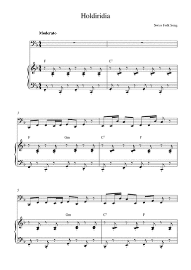 Holdiridia (arr. Kaiserin Rebecca)
