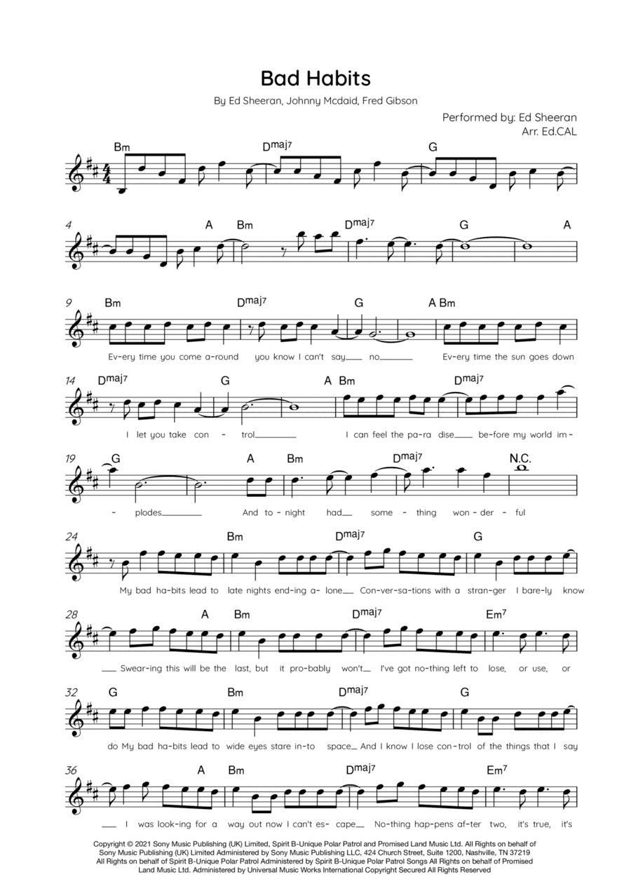 Butter (arr. Ed.CAL)