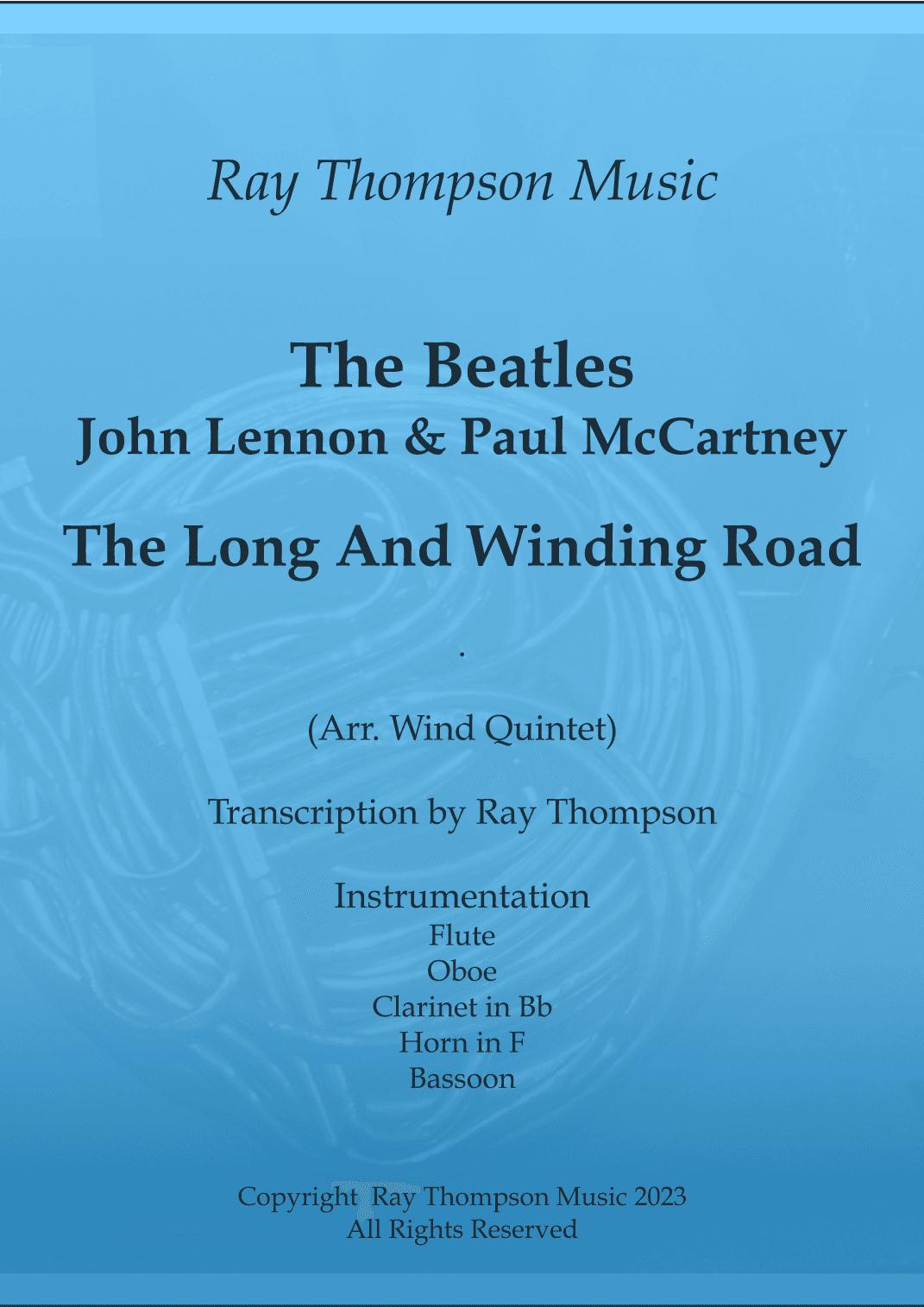 The Long And Winding Road (arr. Ray Thompson)