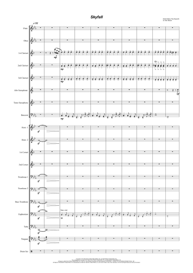 Skyfall (arr. Ben Mason)