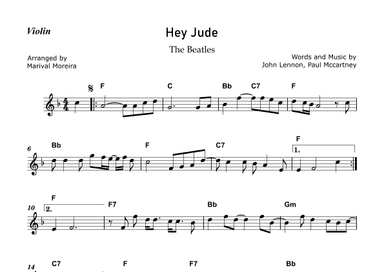 Hey Jude (arr. Marival Moreira)