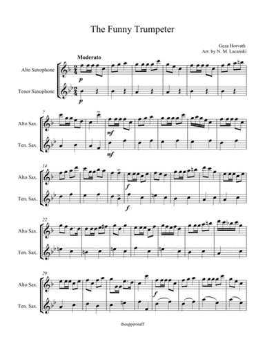 The Funny Trumpeter (arr. Nick Lacanski)