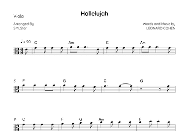 Hallelujah (arr. SMLStar)