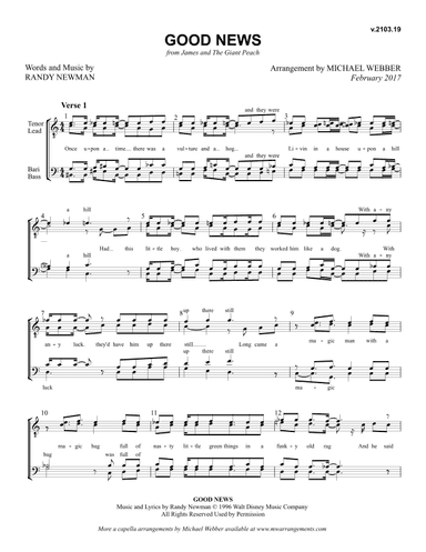 Good News (arr. Michael Webber)