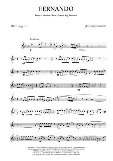Fernando (arr. Diego Marani)