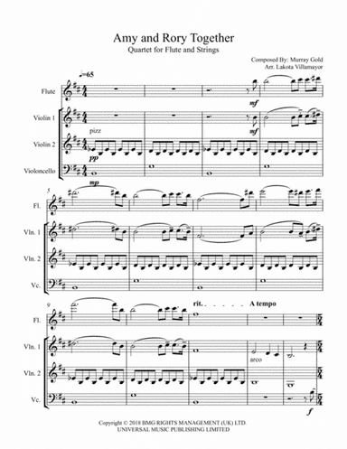 Amy And Rory Together (arr. Lakota Villamayor)