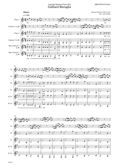 Galliard Battaglia (arr. Carl Upsall)