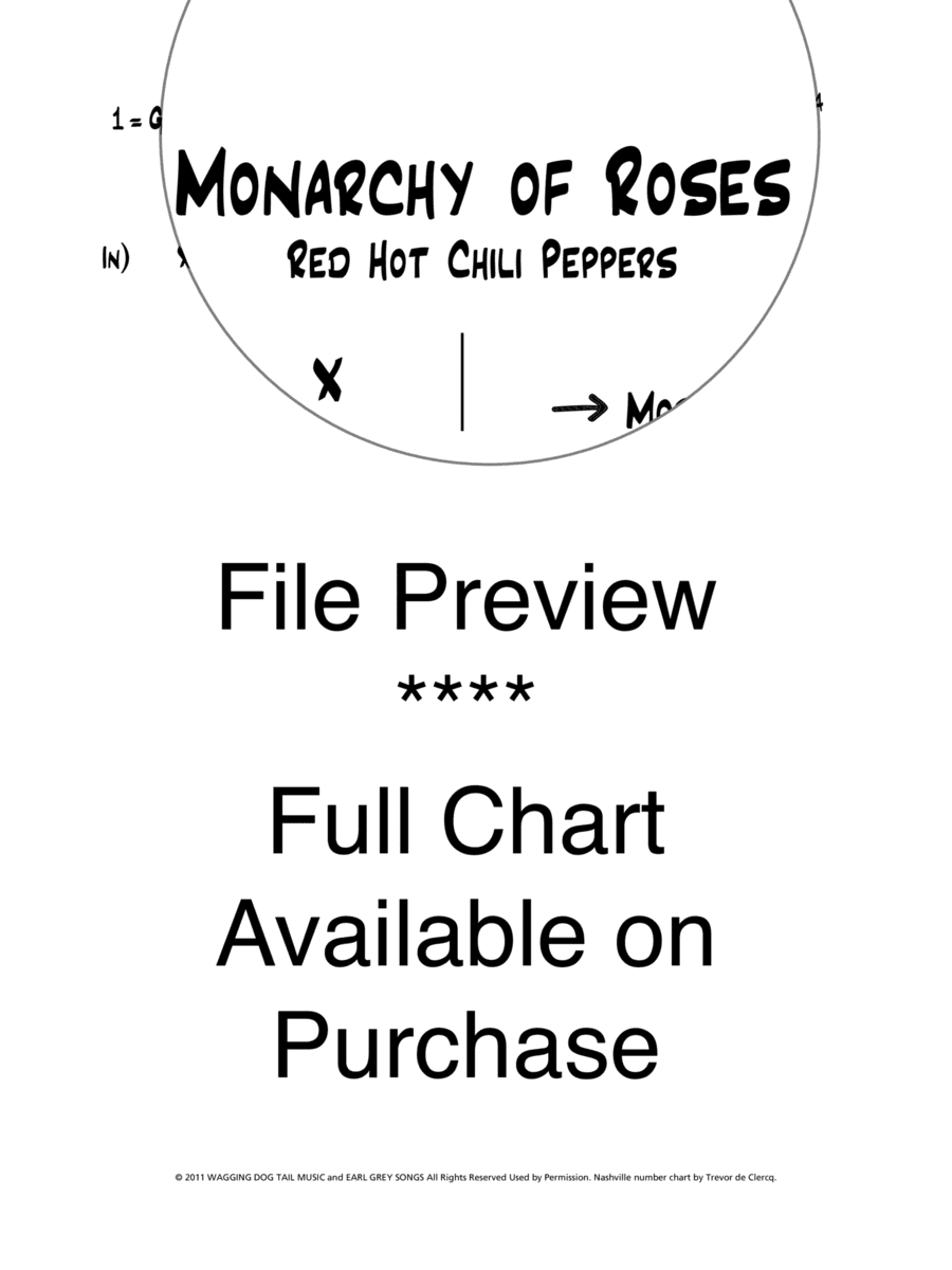 Monarchy Of Roses (arr. Trevor de Clercq)