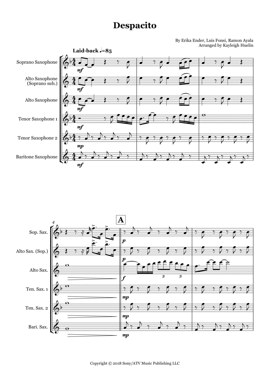 Despacito (arr. Kayleigh Huelin)
