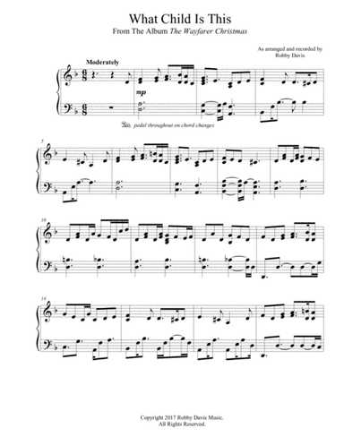 What Child Is This (arr. Robby Davis Music)
