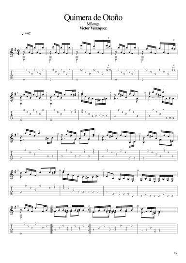 Quimera de Otoño (Milonga) (arr. Leonardo Ramos)