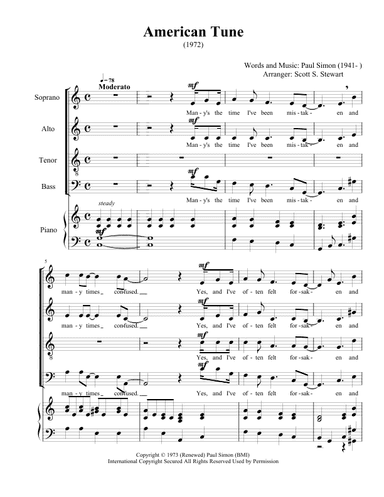 American Tune (arr. Scott S. Stewart)