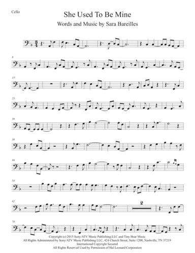 She Used To Be Mine from WAITRESS THE MUSICAL (arr. Kevin Busse)