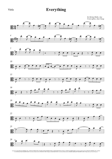 Everything (arr. Wesley S. SIlva)